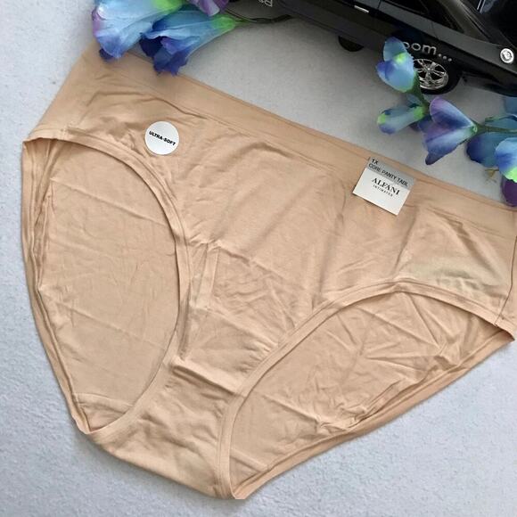 Alfani Intimates NWT Ultra Soft 2 Hipster Panties Bundle Women 1X - Picture 6 of 12